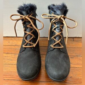 Sperry waterproof lace up boots